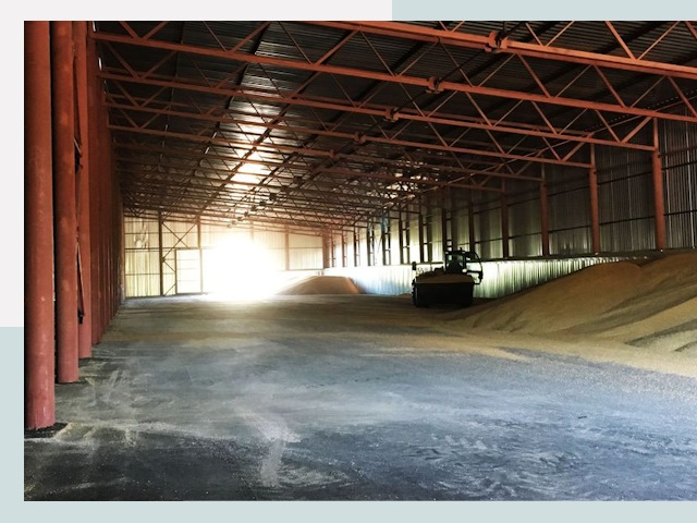 Строительство зернохранилищ в Нерюнгри