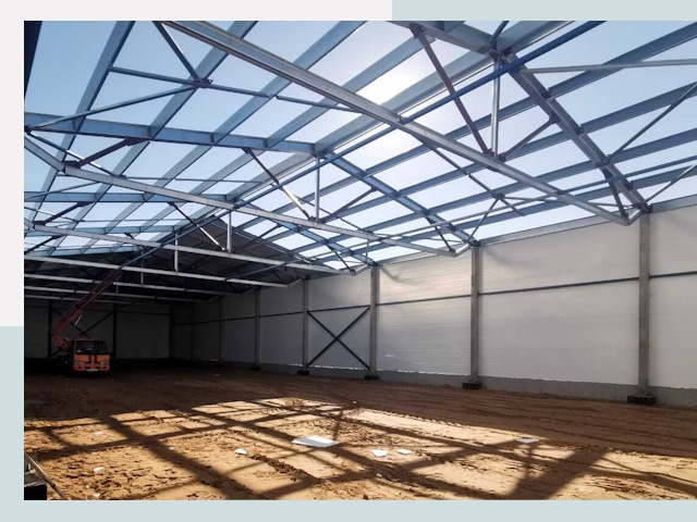 Строительство сенохранилищ в Нерюнгри