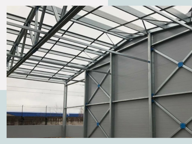 Каркасные ангары от СтальСтрой-Нрю по цене от 652 руб.