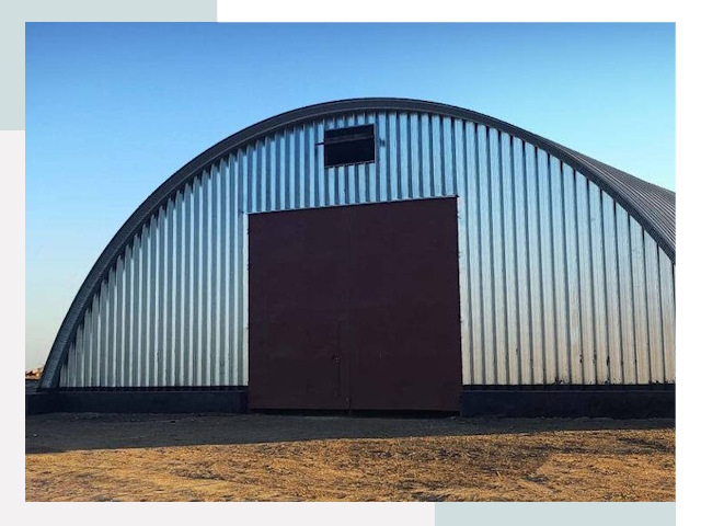 Арочные ангары в Нерюнгри