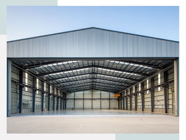 Большие ангары в Нерюнгри