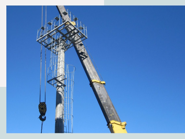 Монтаж осветительных мачт в Нерюнгри от 652 руб.