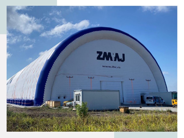 Брендирование ангаров в Нерюнгри