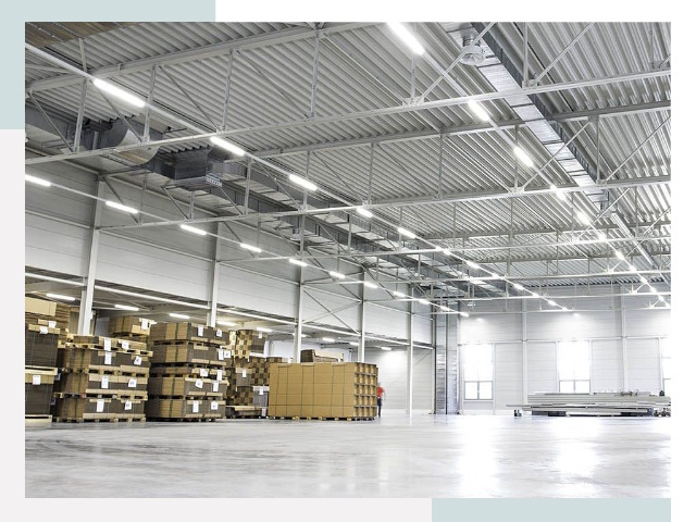 Освещение ангаров в Нерюнгри